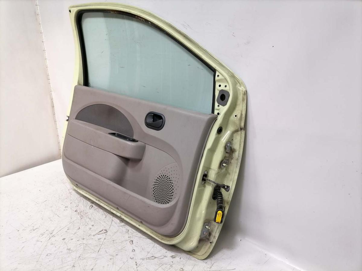 Renault Twingo 2 original T&uuml;r links Fahrert&uuml;r OVF91-Vert Rainette BJ09